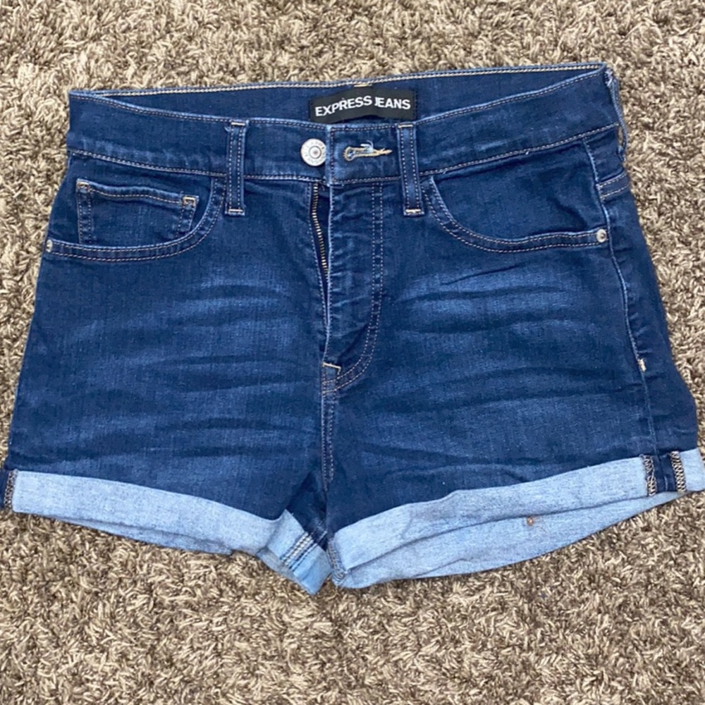 jean shorts size 8 from express